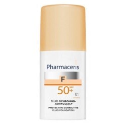 Pharmaceris F Protective Corrective Fluid Foundation Ivory 01 Spf50+ 30 ML