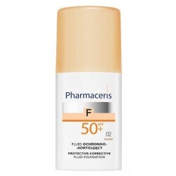 Pharmaceris F Protective Corrective Fluid Foundation Ivory 02 Spf50+ 30 ML