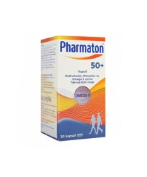 En uygun fiyatlarla Pharmaton 50 Plus 30 Kapsül