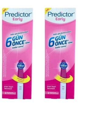 Predictor Early Erken Gebelik Testi 2li