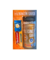 Redoxon 3'lü Etki 15 Efervesan Tablet + Cam Matara Hediyeli ( SKT-07/2025)