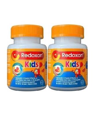 Redoxon Kids Çiğnenebilir 60 Tablet 2'li Paket