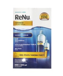 Renu Advanced Lens Solüsyonu 360 ML+ 100 ML - RENU