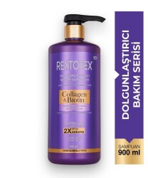 Restorex Collagen Biotin Dolgunlaştırıcı Bakım Şampuanı 900 ML