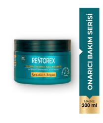 En uygun fiyatlarla Restorex Keratin & Argan Yoğun Onarıcı Saç Maskesi 300 ml