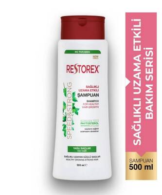 Restorex Sağlıklı Uzama Etkili Yağlı Saçlar için Şampuan 500 ml