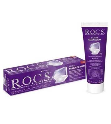 Rocs Aktif Magnezyum Mineral İçerikli Diş Macunu 75 ML - 1