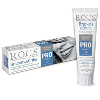 Rocs Brackets & Ortho Pro Diş Macunu 100 ML