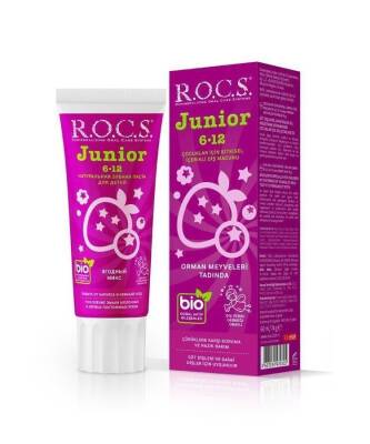 Rocs Junior 6-12 Orman Meyveli Özlü Diş Macunu 60 ML