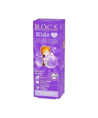 Rocs Kids 4-7 Yaş Sakızlı Diş Macunu 35 ML