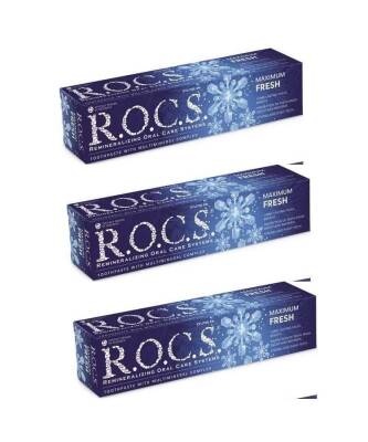 ROCS MAKSİMUM FERAH 75 ML x 3 ADET