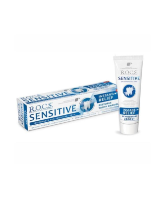 Rocs Sensitive Instant Relief Diş Macunu 75 ML