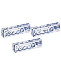 ROCS SENSİTİVE HASSAS DİŞLER İÇİN ANINDA RAHATLIK DİŞ MACUNU 75 ML x 3 ADET