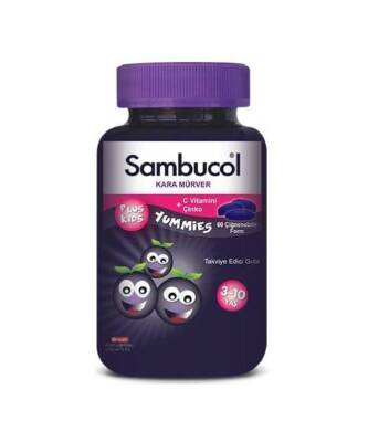 Sambucol Plus Kids Yummies 60 Çiğneme Tableti