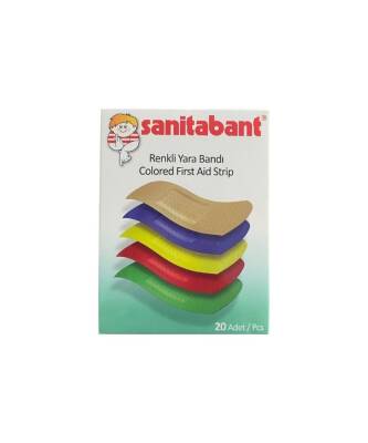 Sanitabant Renkli Yara Bandı