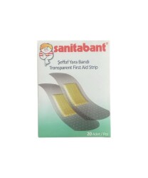 Sanitabant Şeffaf Yara Bandı 20 Adet - Sanitabant | EvdekiEczanem