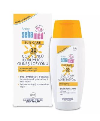 Sebamed Baby Sun Care SPF30 Çok Yönlü Koruyucu Güneş Losyonu 100 ML