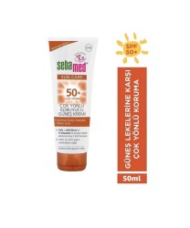 En uygun fiyatlarla Sebamed Sun Care SPF50+ Çok Yönlü Güneş Kremi 50 ML
