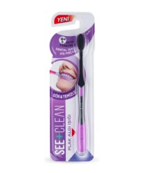En uygun fiyatlarla See Clean Plak Algılayıcı Diş Fırçası - Mor
