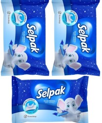 Selpak Islak Cep Mendili 10'lu x 3 ADET