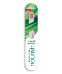 Sensodyne Nourish Sağlıklı Temizlik Diş Fırçası Soft Pembe
