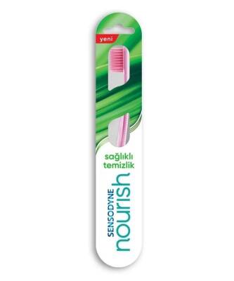 Sensodyne Nourish Sağlıklı Temizlik Diş Fırçası Soft Pembe