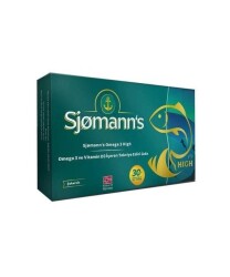 Sjomann's Omega 3 High 30 Çiğnenebilir Jel Form