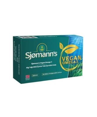 Sjomann’s Vegan Omega 30 Çiğnenebilir Jel Tablet