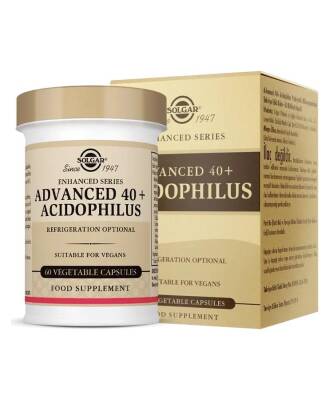 Solgar Advanced 40+ Acidophilus 60 Kapsül