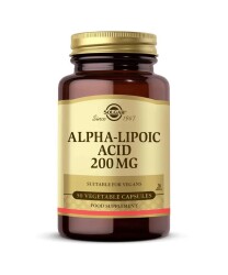 En uygun fiyatlarla Solgar Alpha Lipoic Acid 200 mg 50 Kapsül