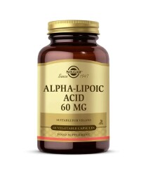 En uygun fiyatlarla Solgar Alpha Lipoic Acid 60 mg 60 Kapsül