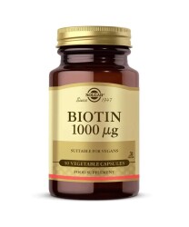 En uygun fiyatlarla Solgar Biotin 1000 Mcg 50 Kapsül