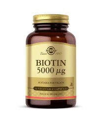 Solgar Biotin 5000 Mcg 50 Kapsül