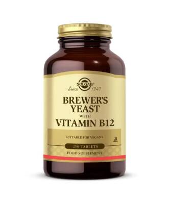 Solgar Brewer's Yeast With Vitamin B12 250 Tablet