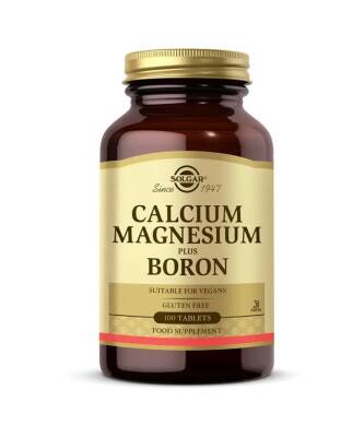 Solgar Calcium Magnesium Plus Boron 100 Tablet