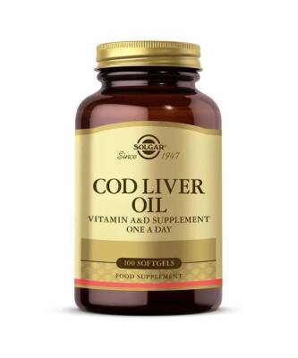 Solgar Cod Liver Oil 100 Kapsül