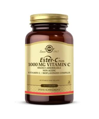 Solgar Ester-C Plus 1000 Mg 60 Tablet