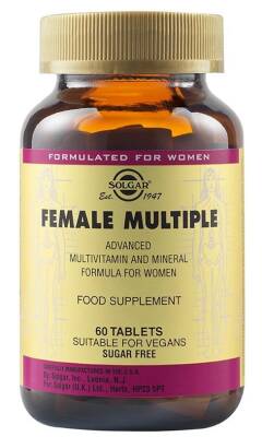 Solgar Female Multiple Multivitamin 60 Tablet