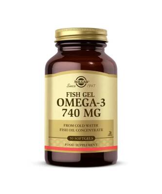 Solgar Fish Gel Omega-3 740 mg 50 Kapsül