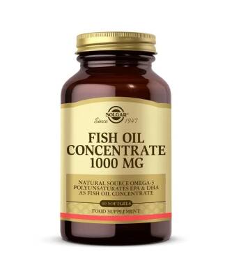 Solgar Fish Oil Concentrate 1000 Mg 60 Kapsül