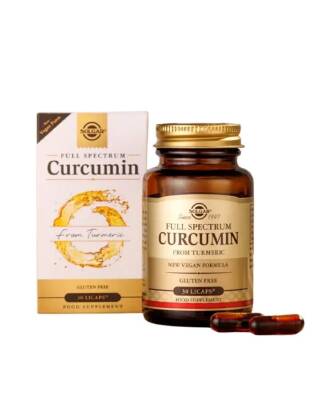 Solgar Full Spectrum Curcumin 30 Kapsül