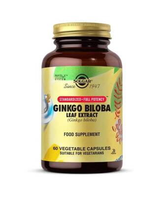 Solgar Ginkgo Biloba Leaf Extract 60 Kapsül