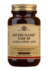 Solgar Nutri-Nano Coq-10 Alpha Lipoic Acid 60 Softjel
