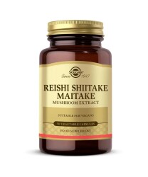 Solgar Reishi Shiitake Maitake Mushroom Extract 50 Kapsül
