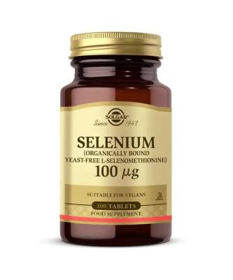 Solgar Selenium 100 Mcg 100 Tablet