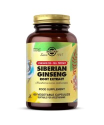 Solgar Siberian Ginseng Root Extract 60 Kapsül