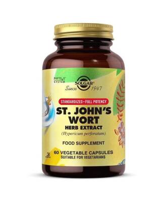Solgar St. John's Wort Herb Extract 60 Kapsül
