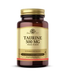 En uygun fiyatlarla Solgar Taurine 500 mg 50 Kapsül
