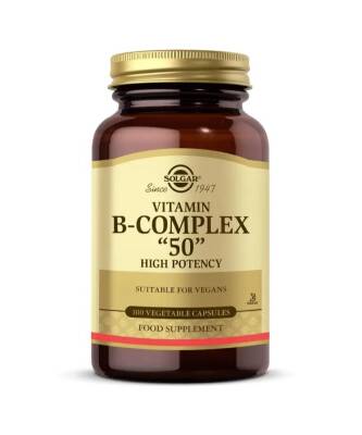 Solgar Vitamin B-Complex '50' 100 Kapsül