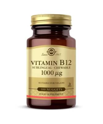 Solgar Vitamin B12 1000 Mcg 100 Kapsül